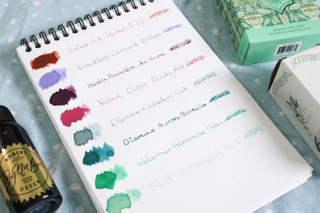 My 8 Favourite Fountain Pen&nbsp;Inks