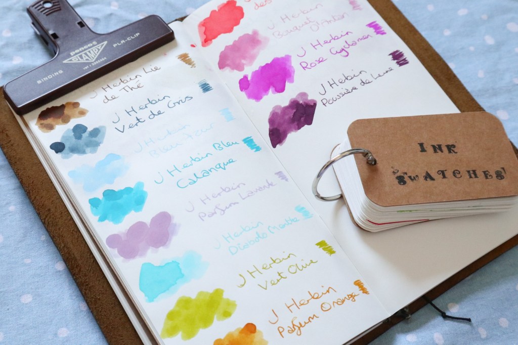 Swatching My Entire Ink&nbsp;Collection